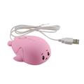 Visland Cute Animal Whale Shape USB Wired Corded Mouse Mini Small Kids Children Optical Mice Travel Mouse for Desktop PC Laptop Computer 1200DPI