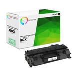 TCT Premium Compatible Toner Cartridge Replacement for HP 80X CF280X MICR High Yield Black works with HP LaserJet Pro 400 M401A M401D M425DN M425DW Printers (6 900 Pages)