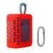 Colorful Dust-proof Silicone Protective Skin Case Cover Shell with Carabiner for -JBL GO 3 Go3 Bluetooth-compatible