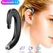 POINTERTECK Wireless Bone Conduction Earphone Bluetooth 5.0 Headset Bass Sport Headphone Mic Black