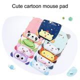 Taluosi Universal Soft Rectangle Cartoon Pattern Mouse Pad Wrist Rest Laptop Accessories for Office