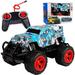 Toy Cars for 3 Year Old Boys Wireless Four-way Remote Control Off-road Vehicle Model Graffiti Toy Car Plastic Remote control car