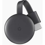 Google 6187396 Chromecast 3rd Gen Digital HDMI Streaming Media Player - Black