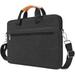 14-Inch Laptop Briefcase Waterproof Suitable For 14-Inch Dark Gray
