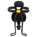 Safety Child Bicycle Seat Bike Front Baby Seat Kids Saddle with Foot Pedals Support Back Rest for MTB Road Bike