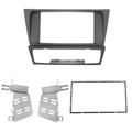 2DIN Car Radio Stereo Panel Dash Surrounded Frame Kit For 2004-2012 BMW 3 Series