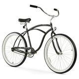 Firmstrong Urban Man Single Speed Mens 26 Beach Cruiser Bicycle Black