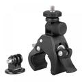 Bicycle Handlebar Mount Holder Adapter Bike Bicycle Handlebar Camera Clamp Bracket 360 Degree Rotation Tripod Mount Screw Clip For Hero5/4/3+/3/2/1