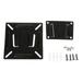 YEUHTLL Universal 12-24 Inch Monitor LCD LED TV Wall Mount Bracket Flat Panel Holder Stand