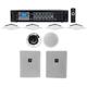 4) JBL drop Ceiling+4) 6.5 Ceiling/Wall Speakers+6-Zone Amp 4 Office/Restaurant