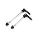 BW USA Road Bike Axle Quick Release Skewers Bicycle Wheels Front and Rear Set of 2 Black