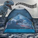 Ai-Uchoice Kids Play Tent Indoor Outdoor for children with Dinosaur Design Print 48 L x 48 W x 43 H