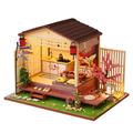 Toy 3D Wooden DIY Miniature House Furniture LED House Puzzle Decorate Creative Gifts