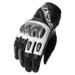 Joe Rocket Sector Mens Leather Motorcycle Gloves Black/White XXL