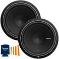 Rockford Fosgate - Two P1S2-15 15 Subwoofers - SVC (2-Ohm) 250 Watts Rms 500 Watts Peak