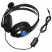 JANDEL HD Sound Wired Gaming Bass Over-Ear Headset Headphones with Adjustable Anti-noise Microphone for PS4 PlayStation