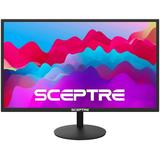 Sceptre 27-Inch FHD LED Gaming Monitor 75Hz 2X HDMI VGA Build-in Speakers Ultra Slim Metal Black