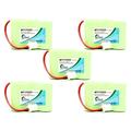 5x Pack - UpStart Battery Sony FF1742 Battery - Replacement for Sony Cordless Phone Battery (600mAh 3.6V NI-MH)