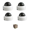 4 x Dauha OEM 2MP IR Indoor/Outdoor Dome 2.7-12mm Lens CCTV Security Camera CVI