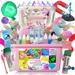 Ultimate Unicorn Slime Kit for Girls - Perfect Toys Gifts for 7 to 12 Year Old Girls Birthday - Best Value DIY Slime Supplies Kits for Making Tons of Various Fail-Proof Slime