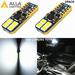 Alla Lighting 2pcs Super Bright 2825 2825L W5W 6000K White LED Bulbs Exterior License Plate Lights Tag Light Front Side Marker Light Tail Interior Lights Map Lights Dome Lights Lamps for 2014-2017 SS