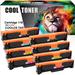 Cool Toner 8-Pack Compatible Toner for Canon 118 imageCLASS MF8350CDN MF8380CDW MF8580CDW MF726CDW MF729CD Color Laser Printer 2 * Black 2 * Cyan 2 * Magenta 2 * Yellow