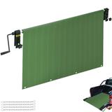 VEVOR Truck Bed Unloader 2000 lbs/907 kg Capacity Cargo Mat Heavy Duty Pickup Truck Unloader with Convenient Hand Crank Professional Pickup Bed Unloader Fits for Full Size Mid Size Trucks