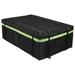 Meterk Waterproof Cargo Bag Car Roof Cargo Carrier with Night Reflective Strip Universal Luggage Bag Storage Cube Bag for Travel Camping