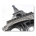 KDAGR Paris Eiffel Tower Over The White French Vintage Architecture Built Mousepad Mouse Pad Mouse Mat 9x10 inch