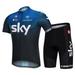 Men s Cycling Jersey Set Biking Short Sleeve Set with 3D Padded Shorts Cycling Clothing Set for MTB Road Bike