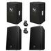 (2) Electro-Voice ZLX-15BT 15 Powered Bluetooth Loudspeakers Packaged with Padded Speaker Covers