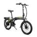 Hiland Rockshark Electric Bike Aluminum 20 inch Electric Folding Bike 250W 36V Shimano 7 Speed Disc Brake Lightweight & Aluminum Folding Ebike