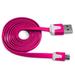 Importer520 Hot Pink 0.9m 3 Ft (Extra Long) Micro USB Data Sync Charger Cable forLG Thrill 4G P920