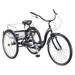 Schwinn Mackinaw Men s/Women s 26 Adult Tricycle with Basket Single Speed Blue