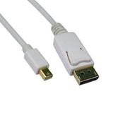CableWholesale s Mini DisplayPort 1.2 Video Cable Mini DisplayPort Male to DisplayPort Male 10 foot