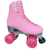 Jackson Outdoor Quad Roller Skates - Finesse Pink(Size 8 Adult)