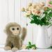 Originals Curly Tails Plush Monkey Monkey Plush Stuffed Animal for Kids Gift Baby Shower Gift 8 in