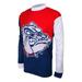 Adrenaline Promotions Gonzaga University Bulldog Long Sleeve Mountain Bike Jersey (Gonzaga University Bulldog - M)