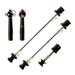 EVO 3-Piece Bolt On Skewers Bike Set - Front & Rear Wheel and Bicycle Seat Skewers