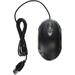 Black 3-button 3D USB 800 Dpi Optical Scroll Mouse with Blue and Red LED for Laptop Desktop