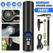 Portable Air Compressor Cordless Tire Inflator Lingsida 150psi Car Wireless Rechargeable Pump Tire Inflator Electric Tire Inflator with Digital Pressure Gauge LED Light for Car Bike Motorcycle Ball