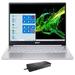Acer Swift 3 SF313 Home/Business Laptop (Intel i5-1035G4 4-Core 13.5in 60Hz QHD(2256x1504) Intel Iris Plus 8GB RAM 512GB PCIe SSD Win 10 Pro) with WD19S 180W Dock