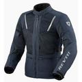 Rev It Levante 2 H2O Mens Waterproof Motorcycle Jacket Dark Blue 3XL