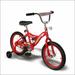 2023 TRACER Rocky 16 inchs BMX Freestyle Kids Bike with Training Wheels for Boys and Girls Red Color