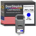 Remanufactured DoorStepInk in the USA Ink Cartridge for Canon PFI-706 700ML Blue