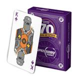 Speedway Motors 70th Anniversary Limited Edition Playing Cards - Casino Quality Custom Graphics Protective Coating 57-Card Deck with Exclusive Suits Face Cards & Bonus Cards