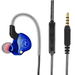 UrbanX iX2 Pro Dynamic Hybrid Dual Driver in Ear Musicians Earphones With Mic Tangle-Free Cable in-Ear Earbuds Headphones For Energizer Power Max P550S