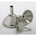 Norpro 252 18/10 Stainless Steel Funnel 3 pc Set NEW