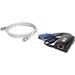 Tripp Lite USB Server Interface Unit (SIU) for Cat5 IP KVM Switches Virtual Media Up to 12Mbps HD15 USB RJ45 (B078-101-USB2)