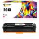 Toner Bank 1-Pack Compatible Toner Cartridge Replacement for HP CF403X Color LaserJet Pro M252dw M252n Pro MFP M277dw M277n M277c6 M274n Printer Ink High Yield Magenta